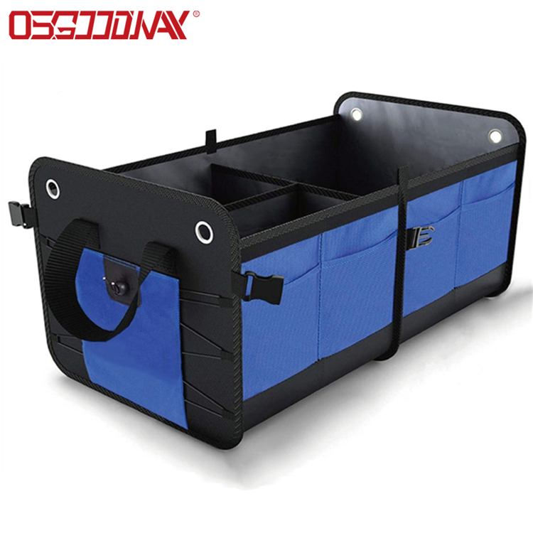 Multi Compartments Collapsible Portable Durable Trunk Organizer Storage Containers