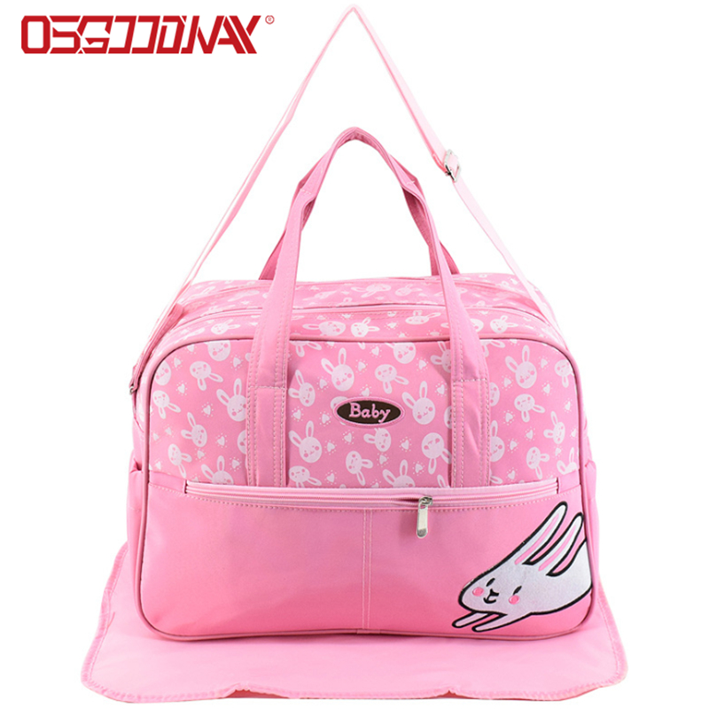 China Wholesale Waterproof Animal Print Cute Diaper Bag Backpack