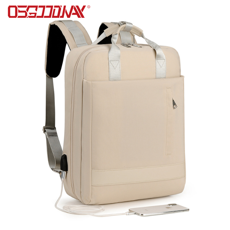 Convertible Multi-Functional Travel Business Laptop Backpack  Fits 15.6 Inch Laptop