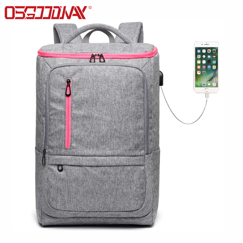 17 Inch Convertible Water Resistant Best Laptop Backpack with USB Charging Port