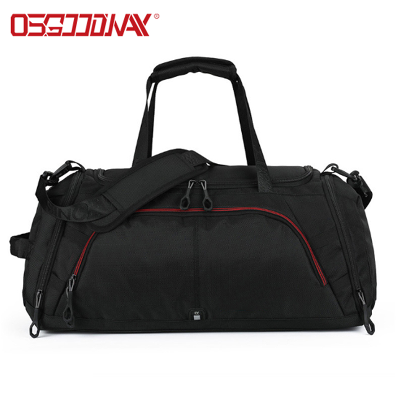 Waterproof Large Sports Mens Travel Duffle Bag with Shoes Compartment Weekender Overnight Bag