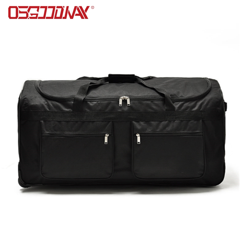 Large Lightweight Rolling Duffle Bag with Wheels Carry-On Short Term Trips Case