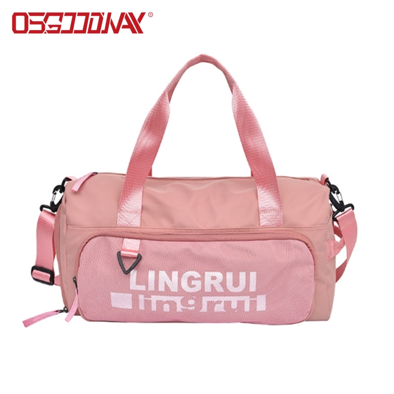Water-resistant Fashionable Gym Bags with Waterproof Shoe Pouch