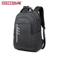 USB Charger Sport 17Inch Laptop Backpack Multi Compartment Mens School Laptop Backpack Bags