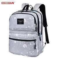 Digital Printing Womens Laptop Rucksack Backpack Travel Daypack Bookbags School Bag for Girl