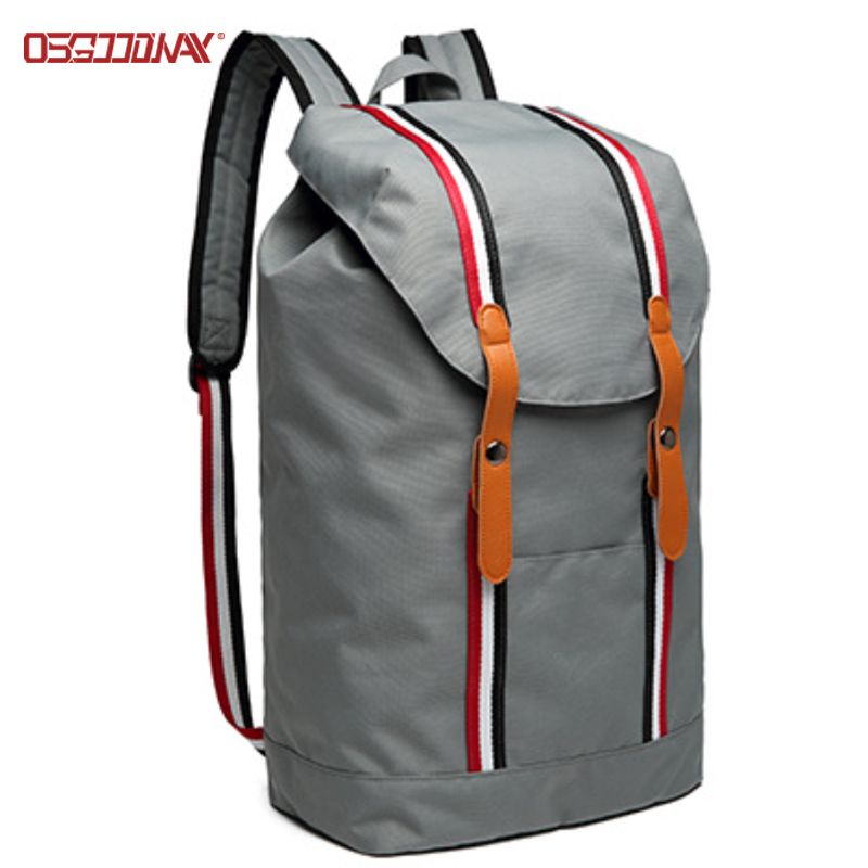 Lightweight Ladies Sport Backpack Stylish Women Custom Drawstring Backpack Bag