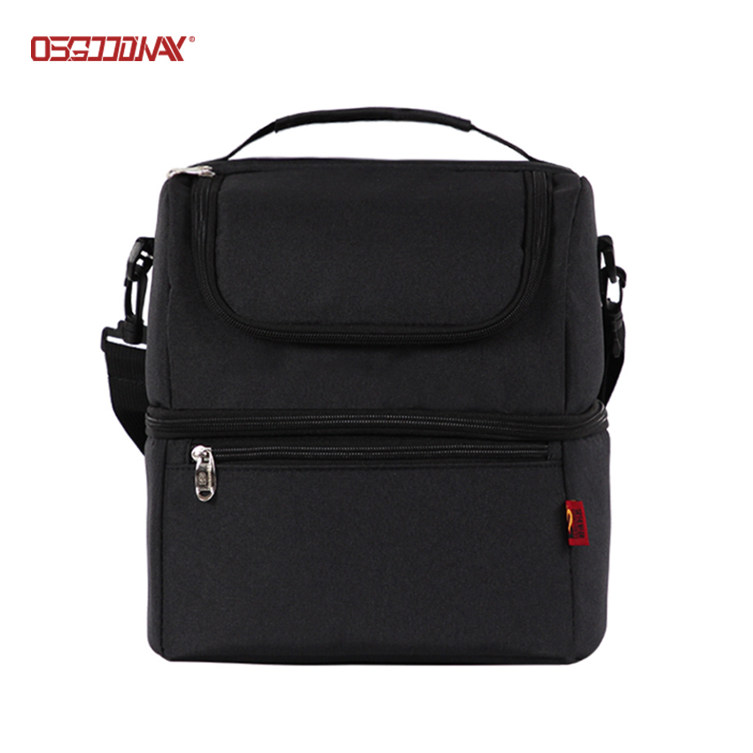 Adult Lunch Box Portable Dual Compartment Insulated Lunch Cooler Bag