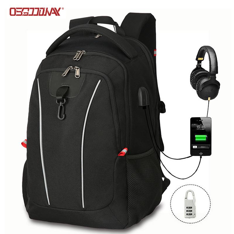 Multi Functional Laptop USB Charging Rucksack Computer Backpacks for Men