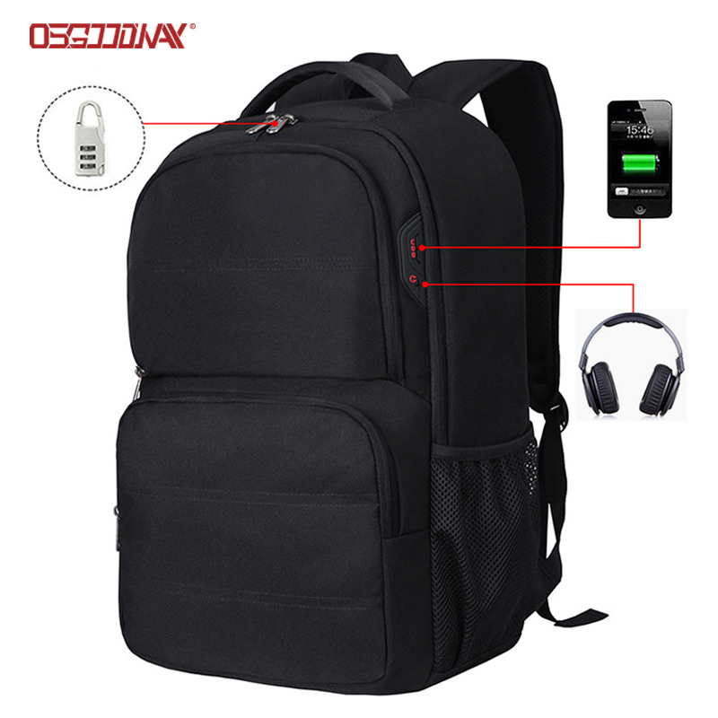 Waterproof Shot Trips Travel Laptop Backpack Bag Polyester School Backpack with Laptop Compartment